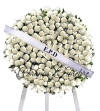 Corona Funebre Rosas Blancas